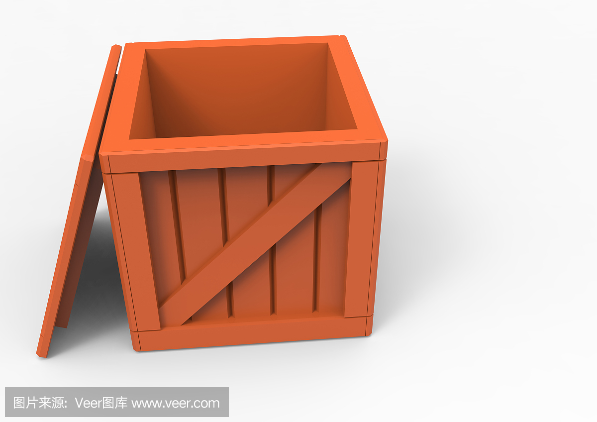 框架木箱3D