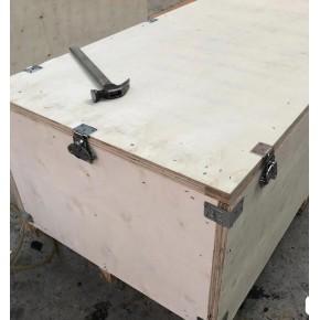 锂电池木箱 防雨木箱包装 防潮木箱包装 钢边木箱 刨花墩木箱工厂定制